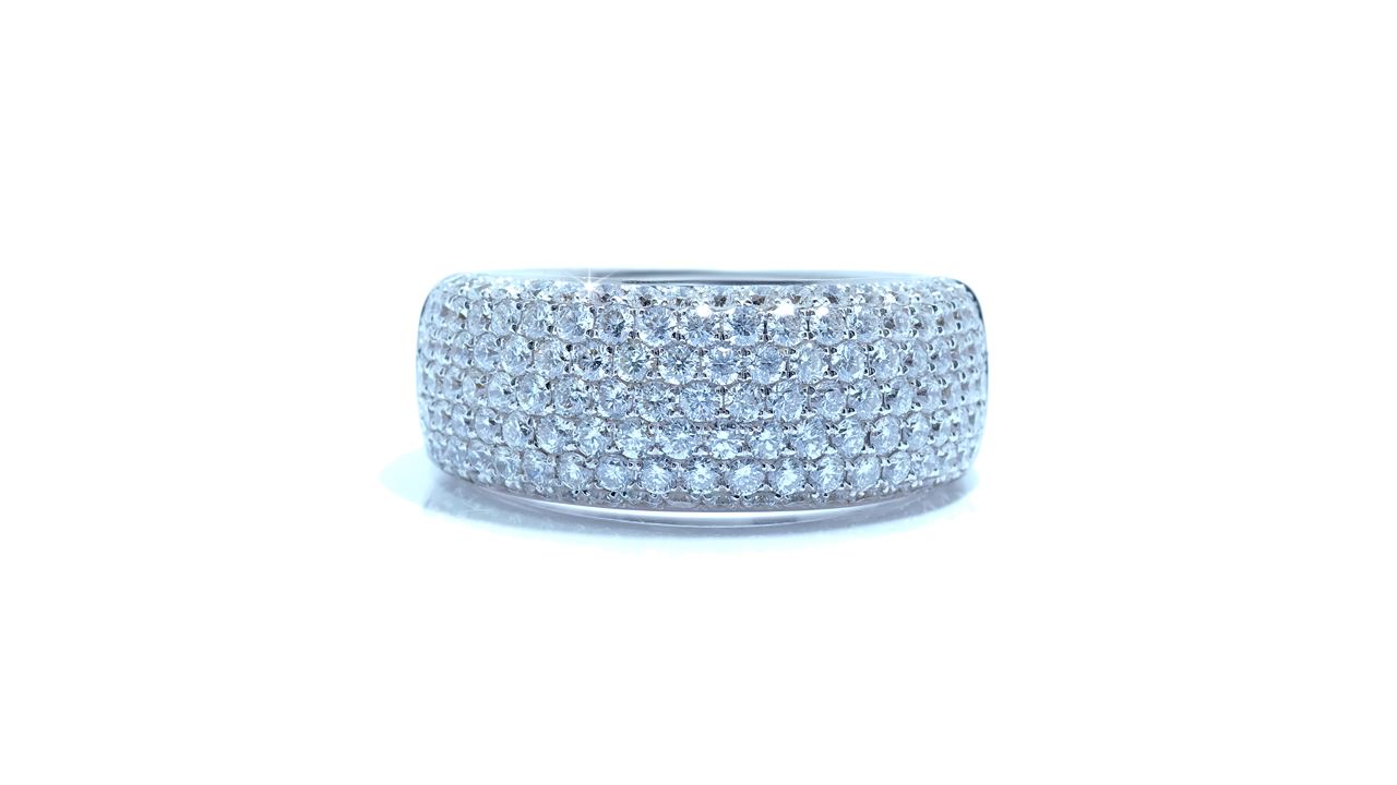 39492 - Diamond Pave Band 1.61 ct. tw. (in 18k white gold) at Ascot Diamonds