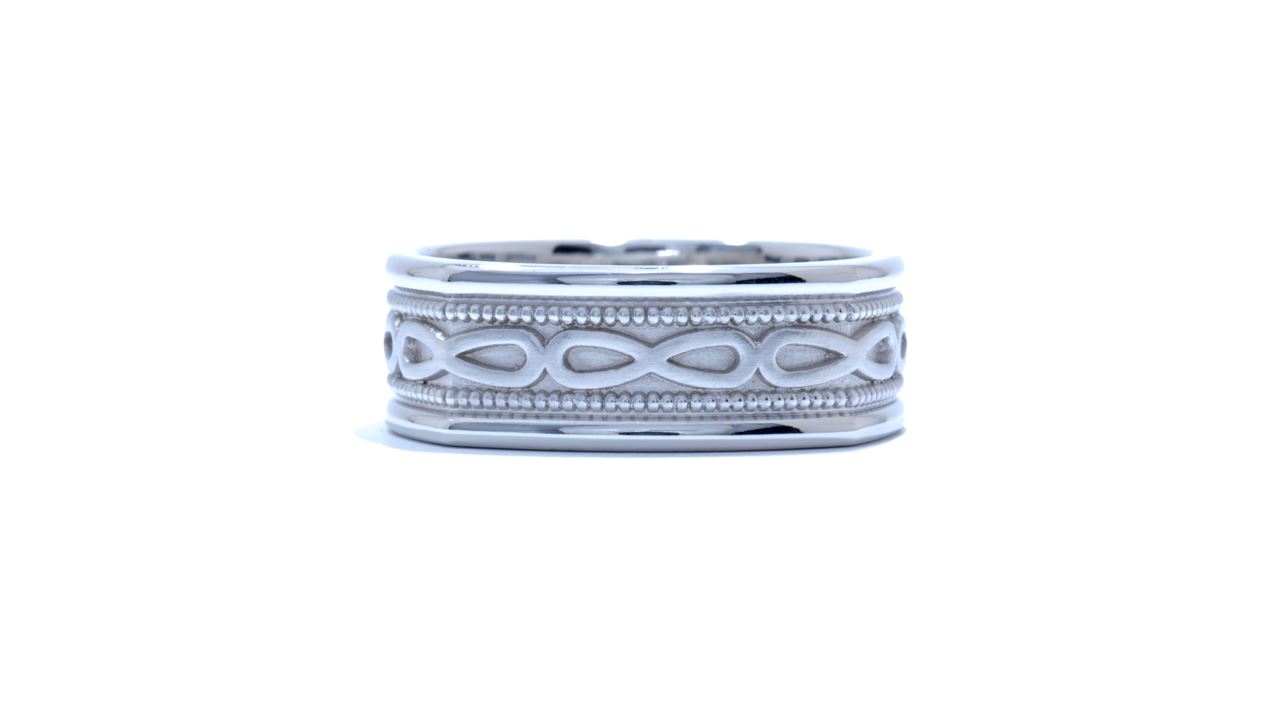 j8321 - Men's Infinity Symbol Wedding Ring at Ascot Diamonds