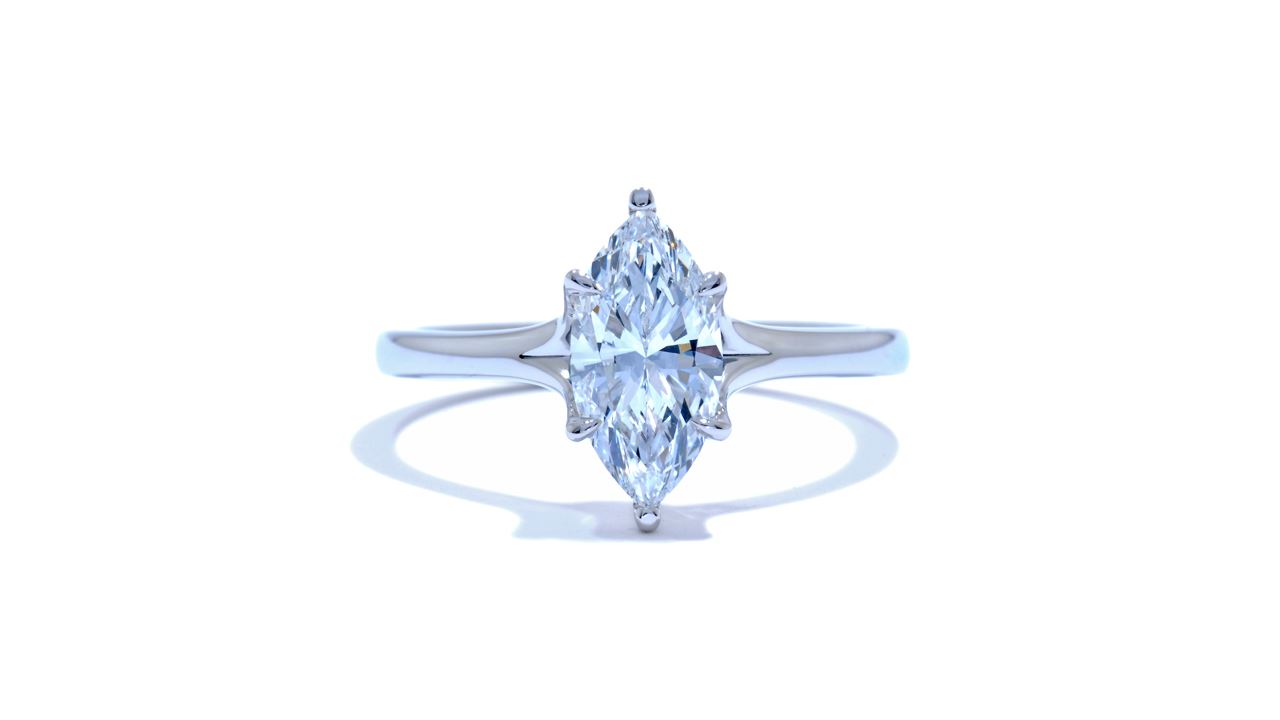 j9262_d3571 - 1.00 ct Marquise Solitaire Diamond Ring at Ascot Diamonds