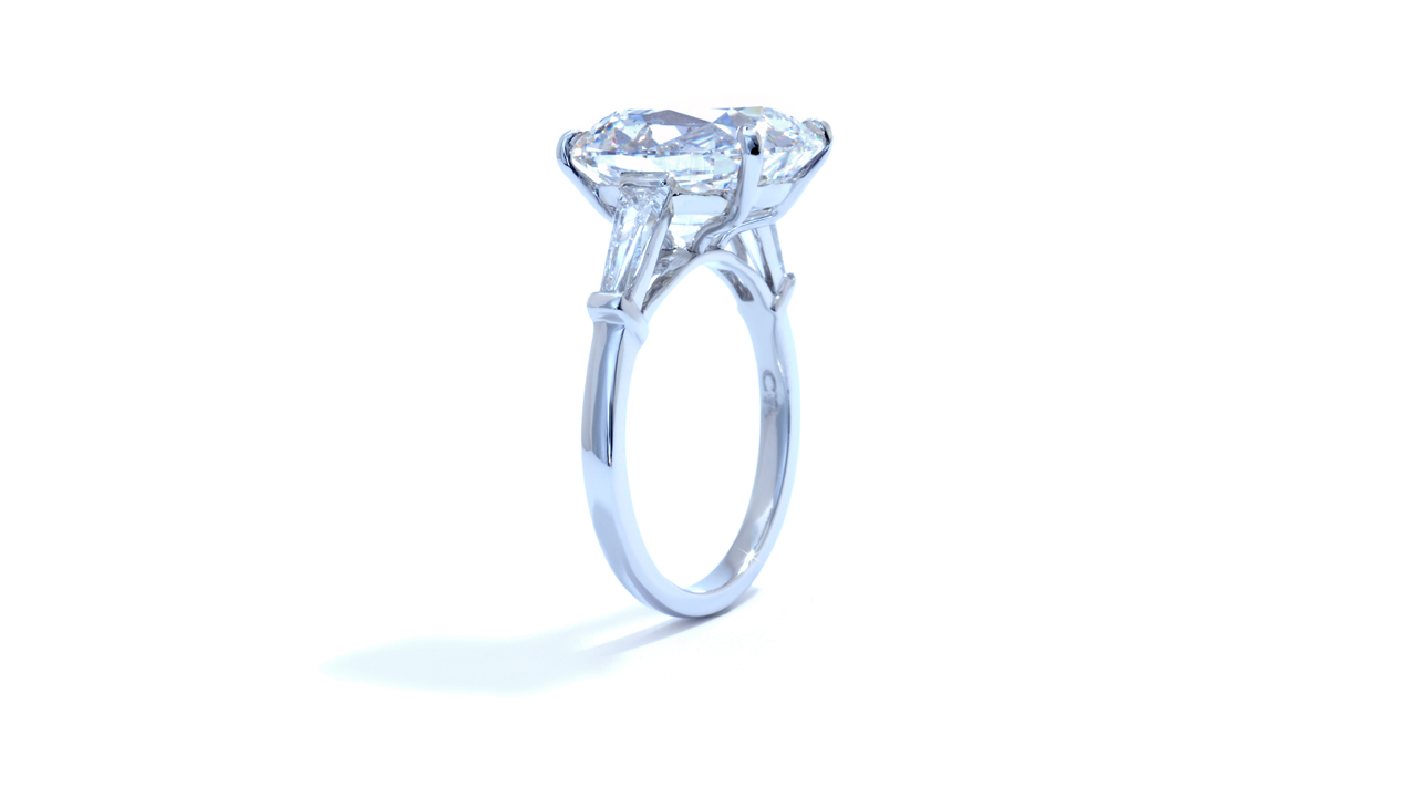 j9631-1_d1894b - 6.15 ct. Old Mine Cushion Cut Diamond Ring at Ascot Diamonds