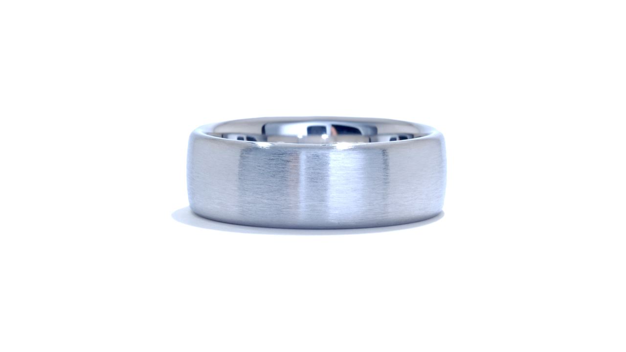 ja1246 - Men's Satin Polished Wedding Ring at Ascot Diamonds