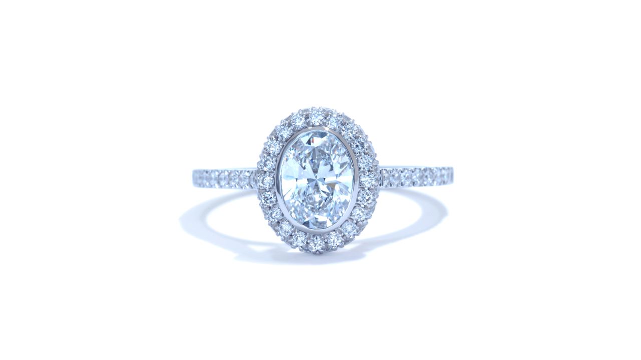 ja1748_d4155 - Pave-Set Oval Halo Diamond Band Engagement Ring at Ascot Diamonds