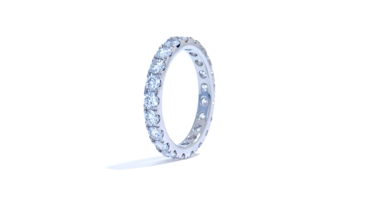 ja2771 - Eternity Diamond Wedding Ring 1.40 ct. tw. (in 18k white gold) at Ascot Diamonds