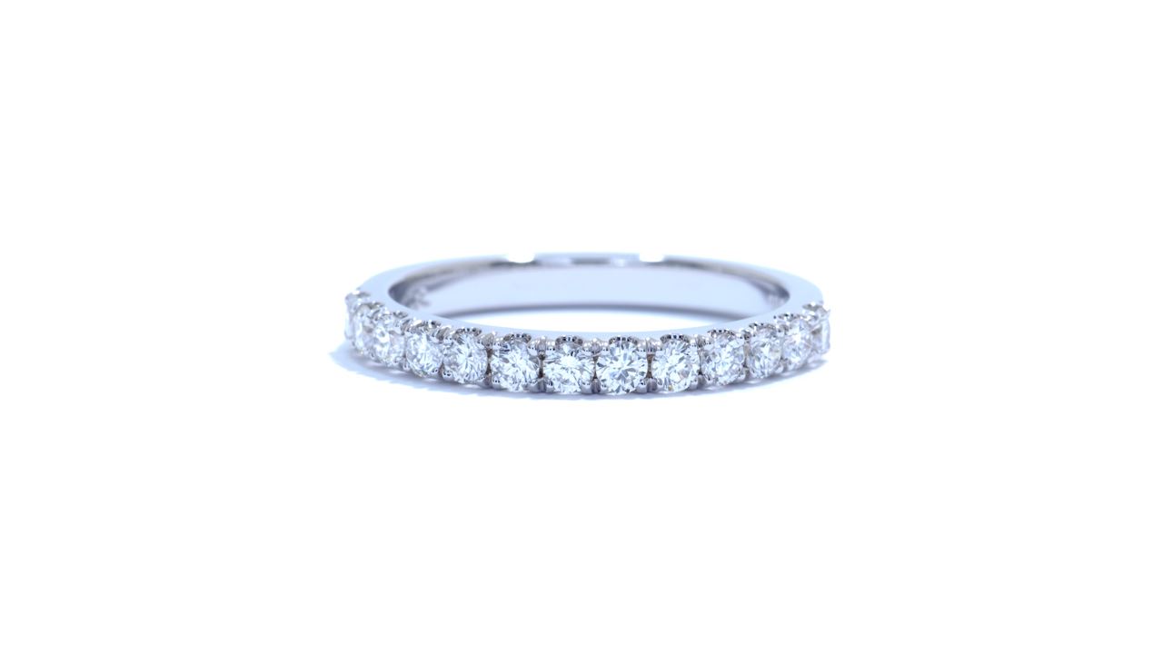 ja3544 -  French-Set Diamond Wedding Band 0.50 ct. tw. (in 18k white gold) at Ascot Diamonds