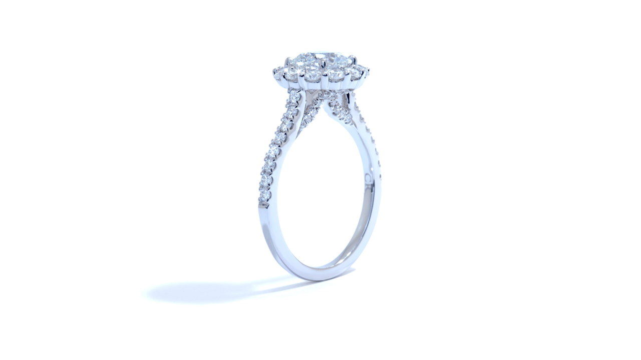 ja3775_lgdp2444 - Custom Round Halo Diamond Ring at Ascot Diamonds