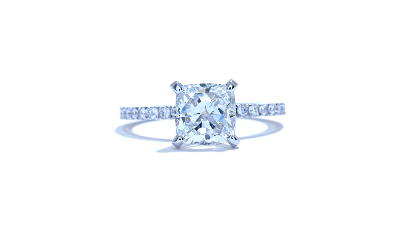ja4782_d4156 - French-Set Solitaire Diamond Band Engagement Ring at Ascot Diamonds