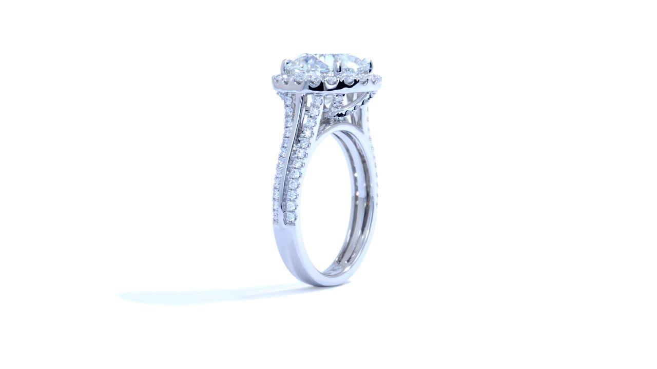 ja4835_d5094 - Round Halo Custom Diamond Engagement Ring at Ascot Diamonds