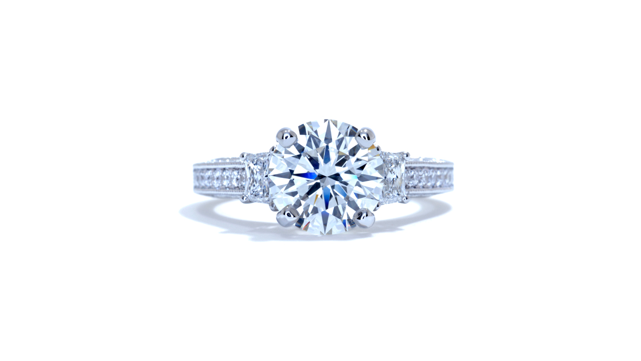 ja5080_lgd1478 - 1.6 carat Round Lab Created Diamond Ring at Ascot Diamonds