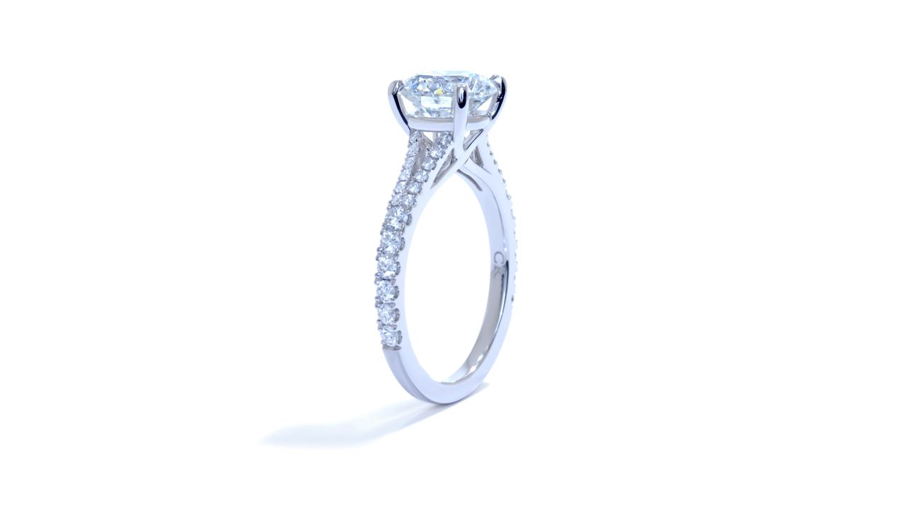 ja5586_d4354 - Trellis Design Split Diamond Band Engagement Ring at Ascot Diamonds