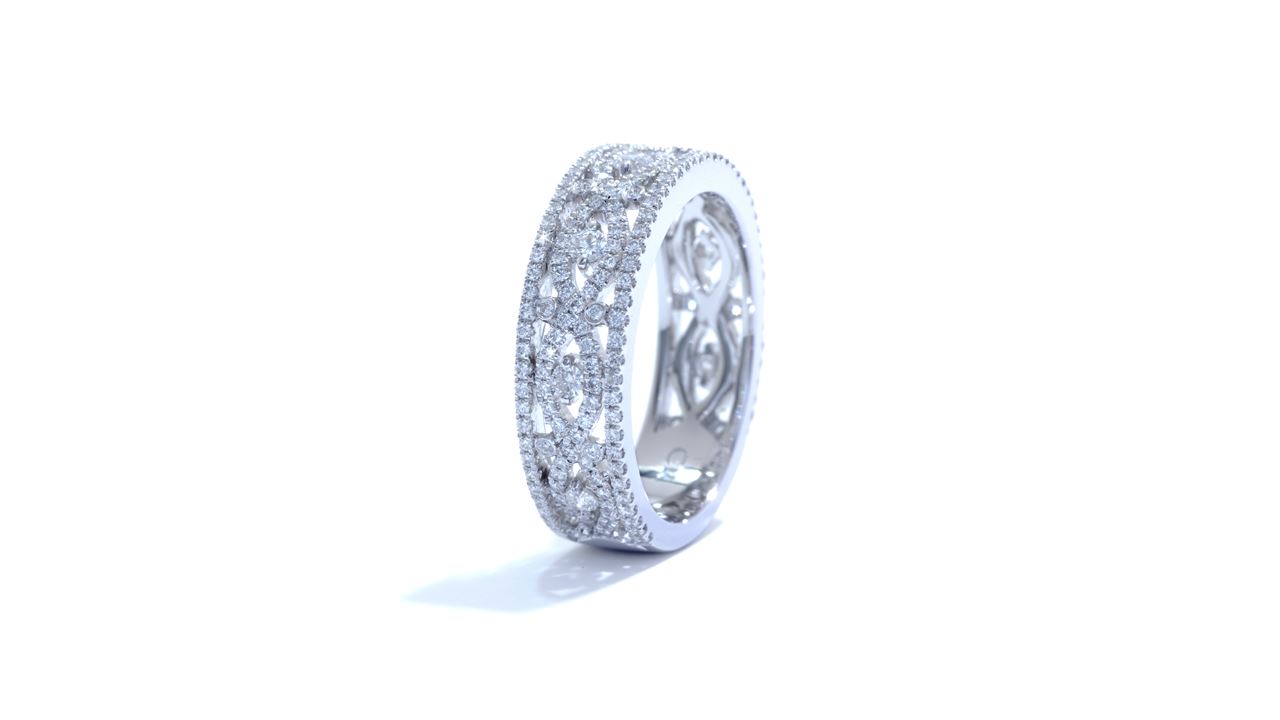 ja5697 - Anniversary Diamond Ring 0.69 ct. tw. (in 18k white gold) at Ascot Diamonds