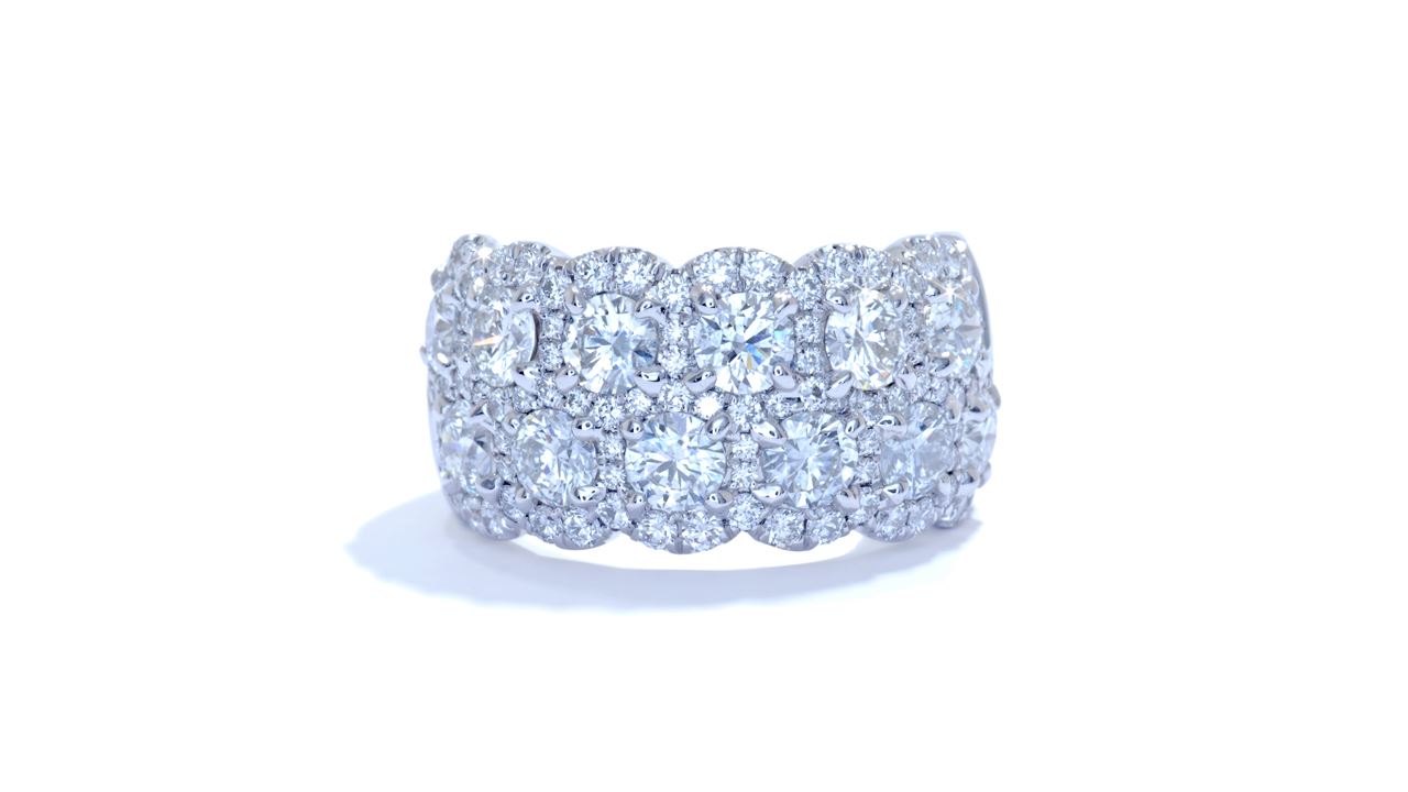 ja5698 - Ladies Anniversary Diamond Ring 3.38 ct. tw. (in 18k white gold) at Ascot Diamonds