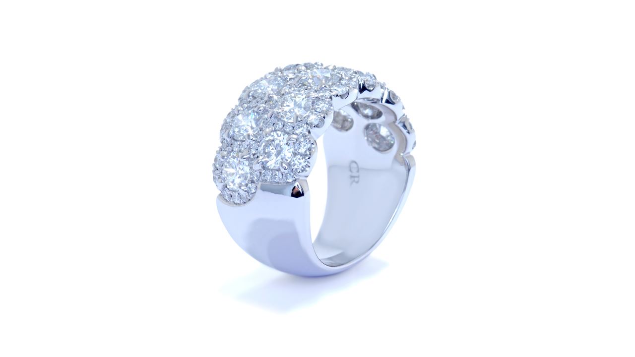 ja5698 - Ladies Anniversary Diamond Ring 3.38 ct. tw. (in 18k white gold) at Ascot Diamonds