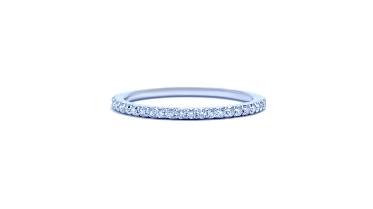 ja5742 -  French-Set Diamond Wedding Band 0.22 ct. tw. (in 18k white gold) at Ascot Diamonds