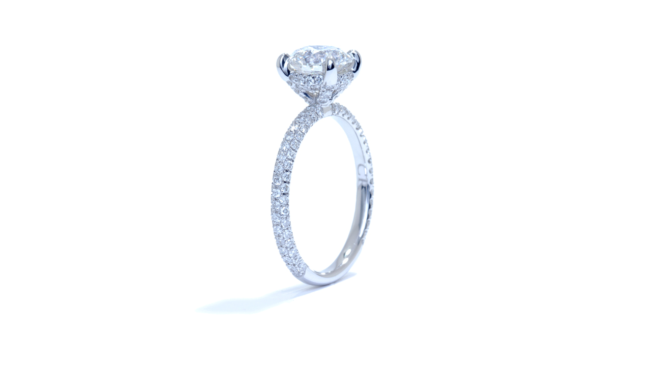 ja6319_d5237 - Custom Diamond Engagement Ring at Ascot Diamonds