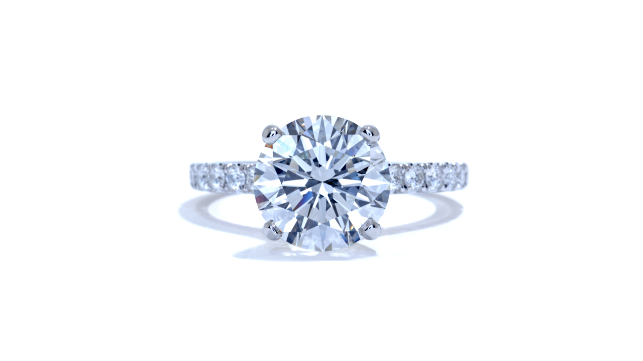 ja6755_d5326 - 2.51ct. Round Diamond Engagement Ring at Ascot Diamonds