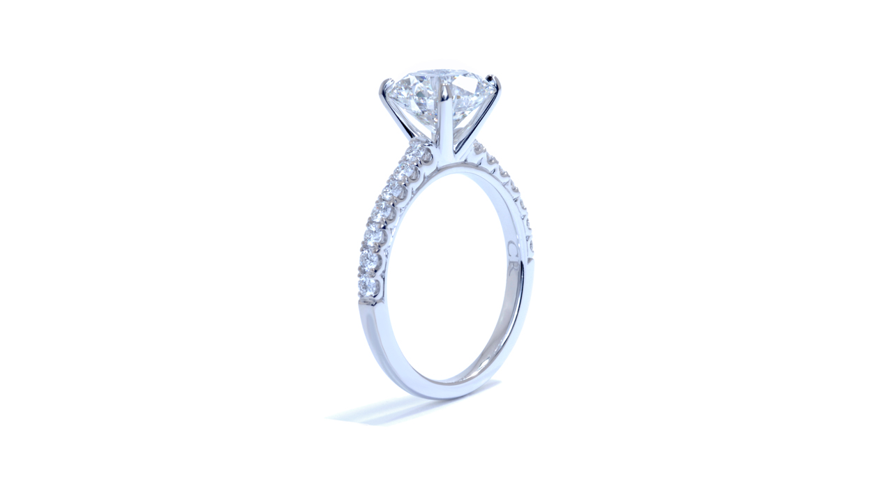 ja6755_d5326 - 2.51ct. Round Diamond Engagement Ring at Ascot Diamonds