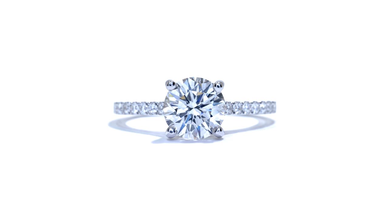 ja7083_d4879 - Classic Delicate Diamond Band Engagement Ring at Ascot Diamonds
