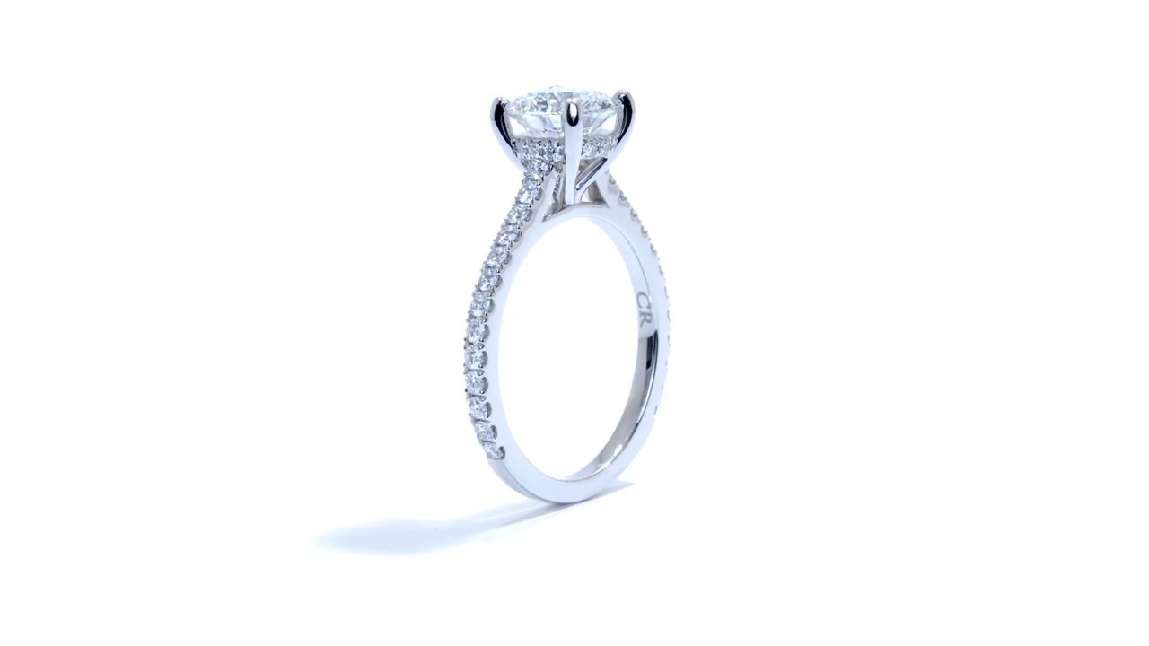 ja7083_d4879 - Classic Delicate Diamond Band Engagement Ring at Ascot Diamonds