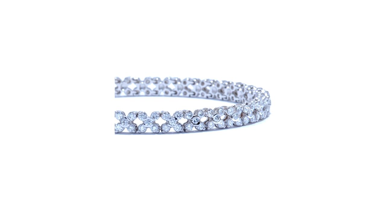 ja7300 - Florence Diamond Bracelet 3.52 ct. tw. (in 14k white gold) at Ascot Diamonds