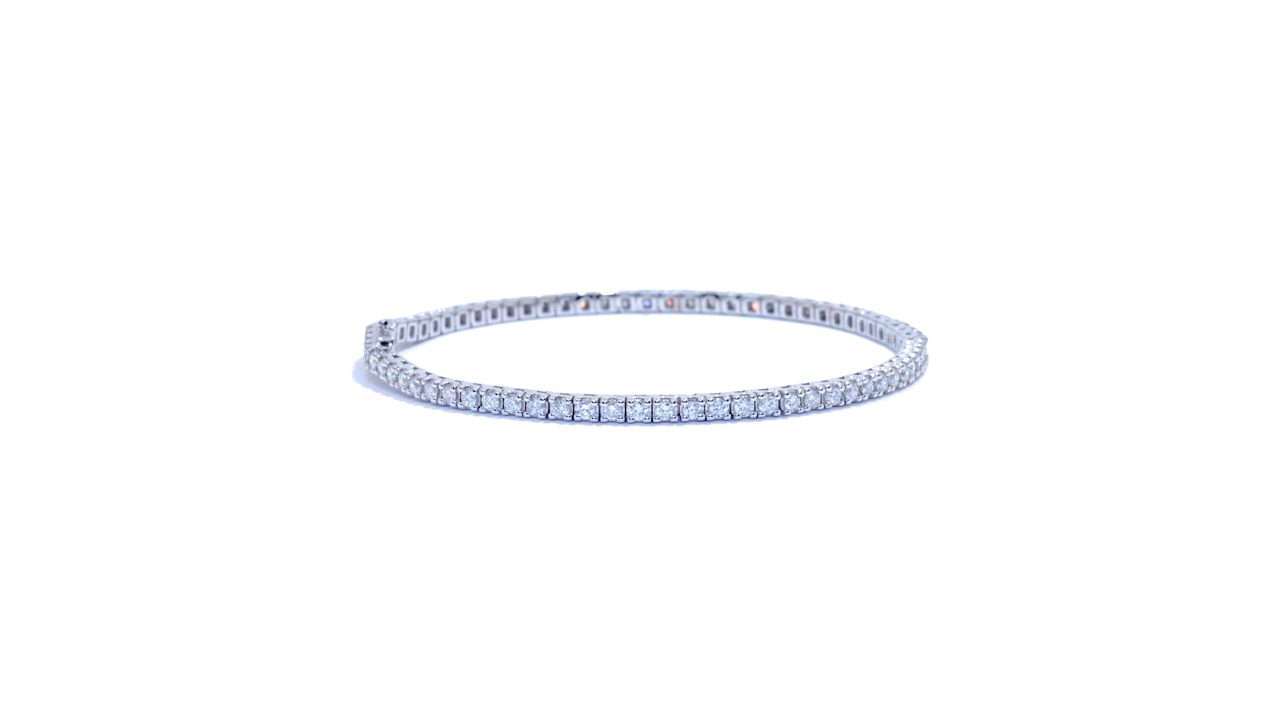 ja7486 - Delicate Diamond Tennis Bracelet at Ascot Diamonds