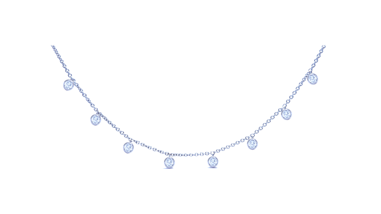 ja8040 - Diamonds by the Yard Necklace 0.71 ct. tw. (in 18k white gold) at Ascot Diamonds