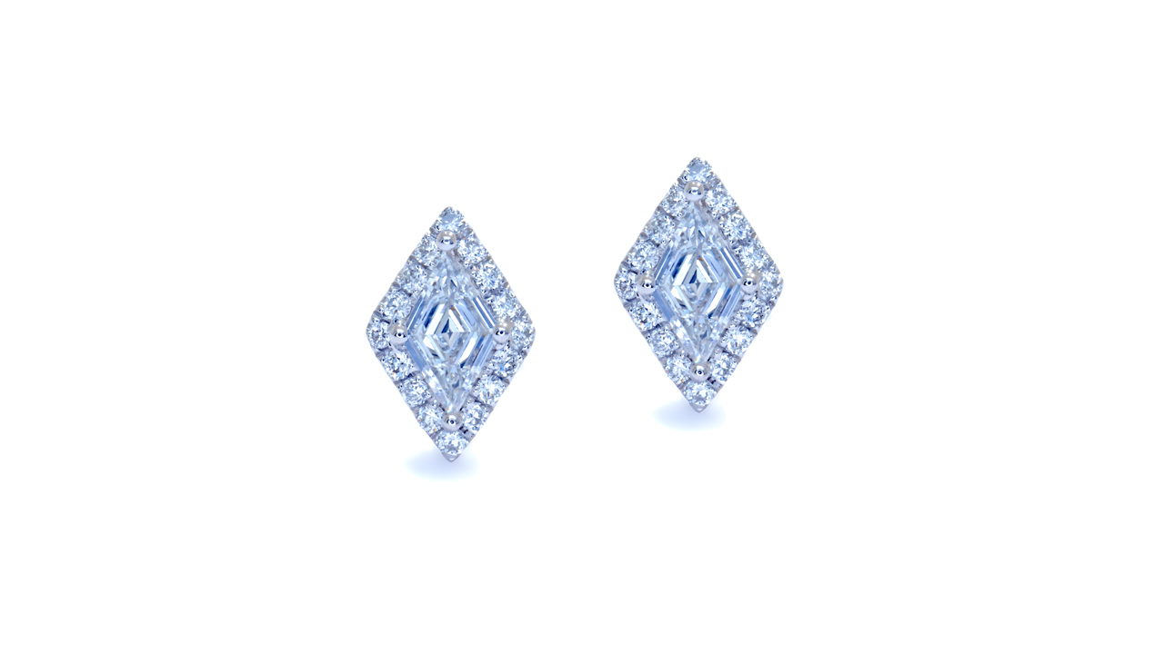ja8156 - Kite Diamond Earrings 0.36 ct. tw. (in 18k white gold) at Ascot Diamonds