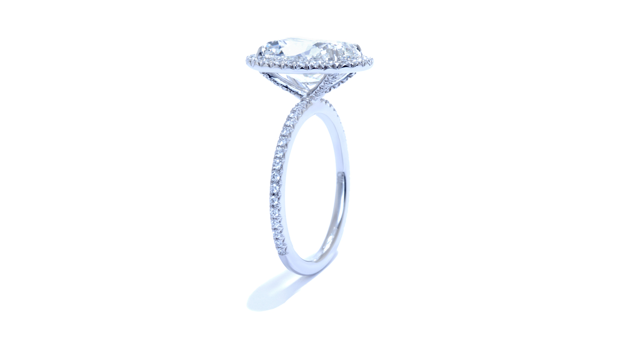 ja8241_d6171 - Oval Cut Diamond Halo Engagement Ring at Ascot Diamonds