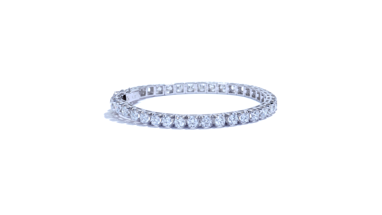 ja8252 - 9 Carat Diamond Tennis Bracelet  at Ascot Diamonds
