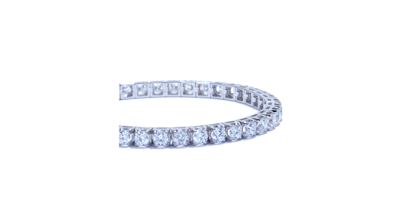 ja8252 - 9 Carat Diamond Tennis Bracelet  at Ascot Diamonds