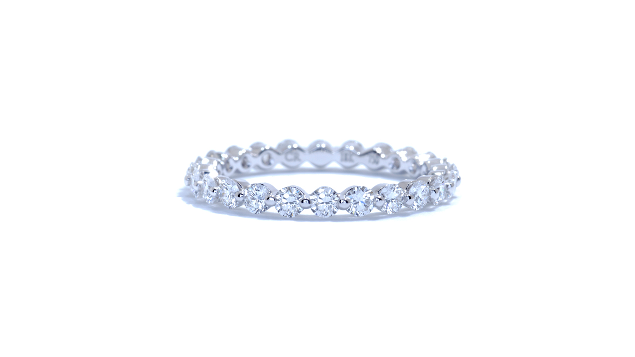ja8364 - 1.04ct. Bubble Wedding Ring at Ascot Diamonds
