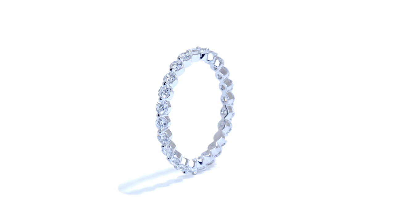 ja8364 - 1.04ct. Bubble Wedding Ring at Ascot Diamonds