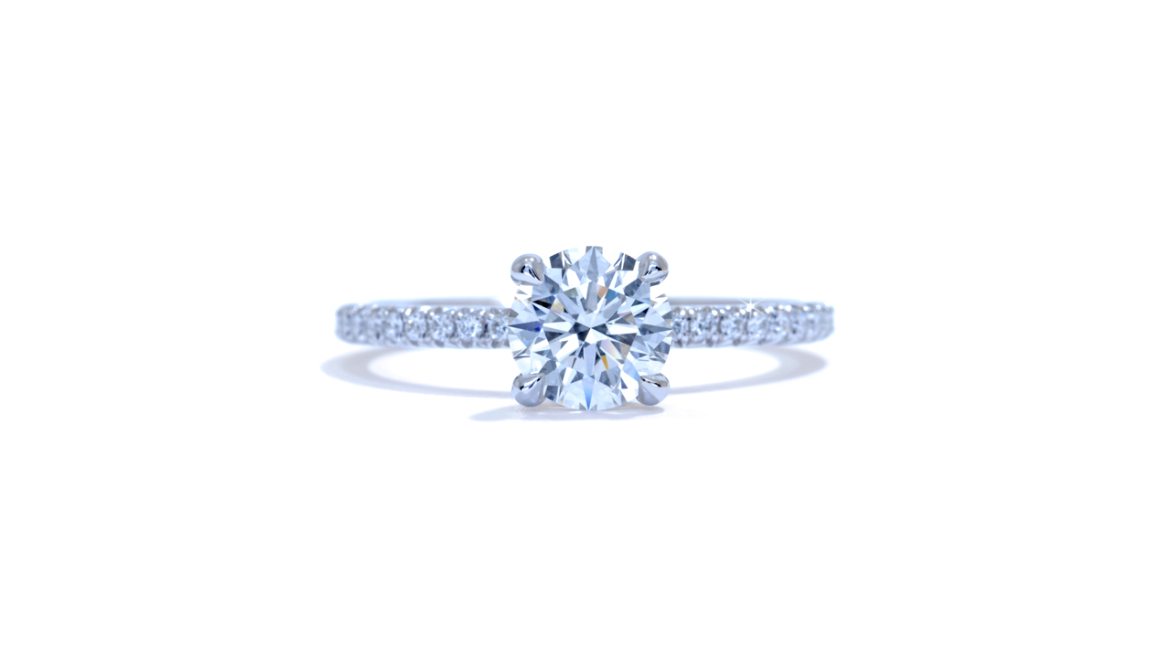 ja8479_d5242 - Solitaire Round Diamond Engagement Ring at Ascot Diamonds