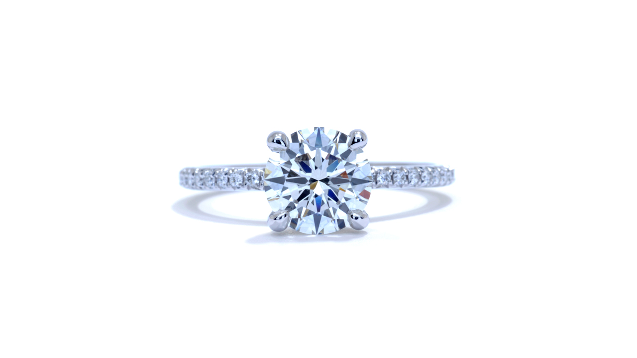 ja8483_lgd1472 - Round Diamond Engagement Ring at Ascot Diamonds