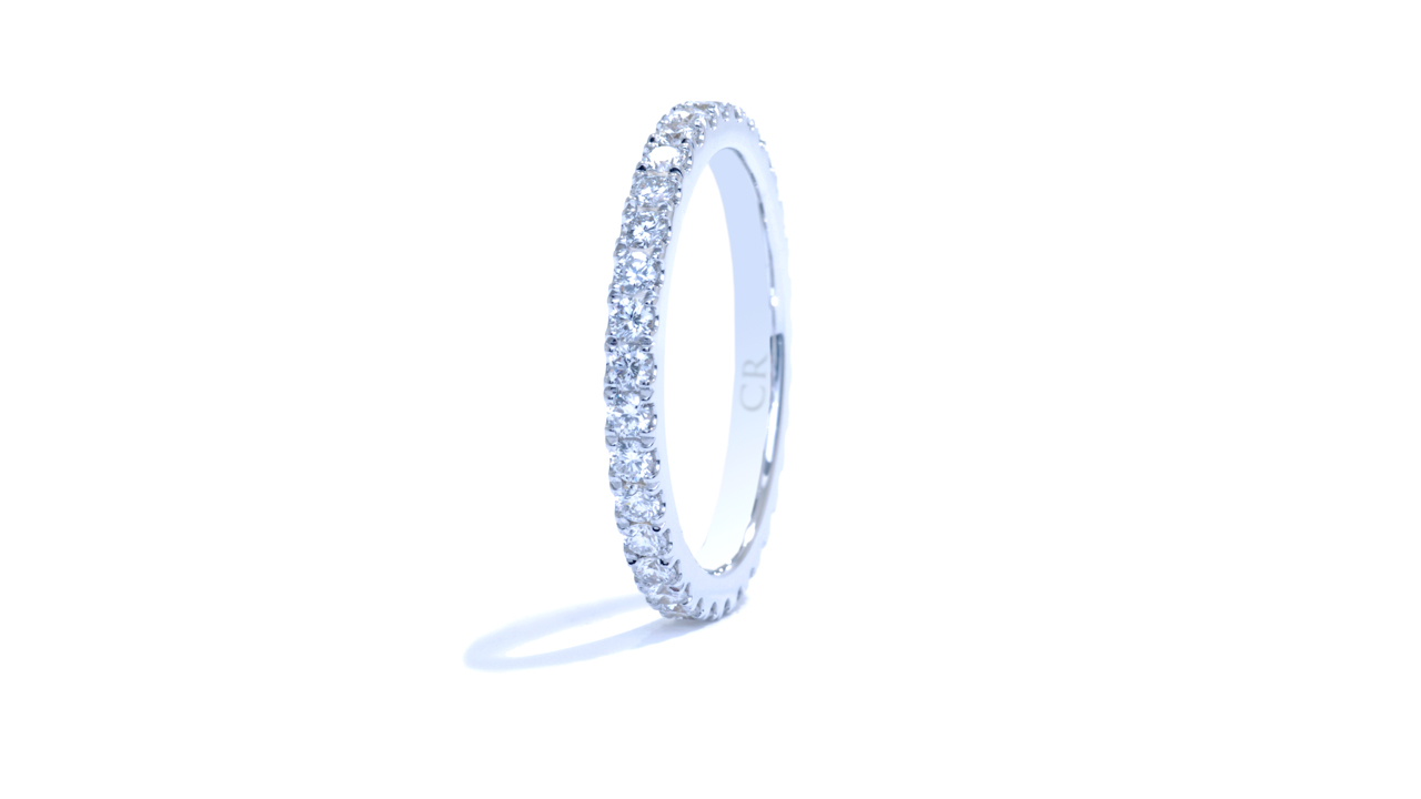 ja8594 - Eternity Diamond Wedding Band 0.64 ct. tw. (in 18k white gold) at Ascot Diamonds