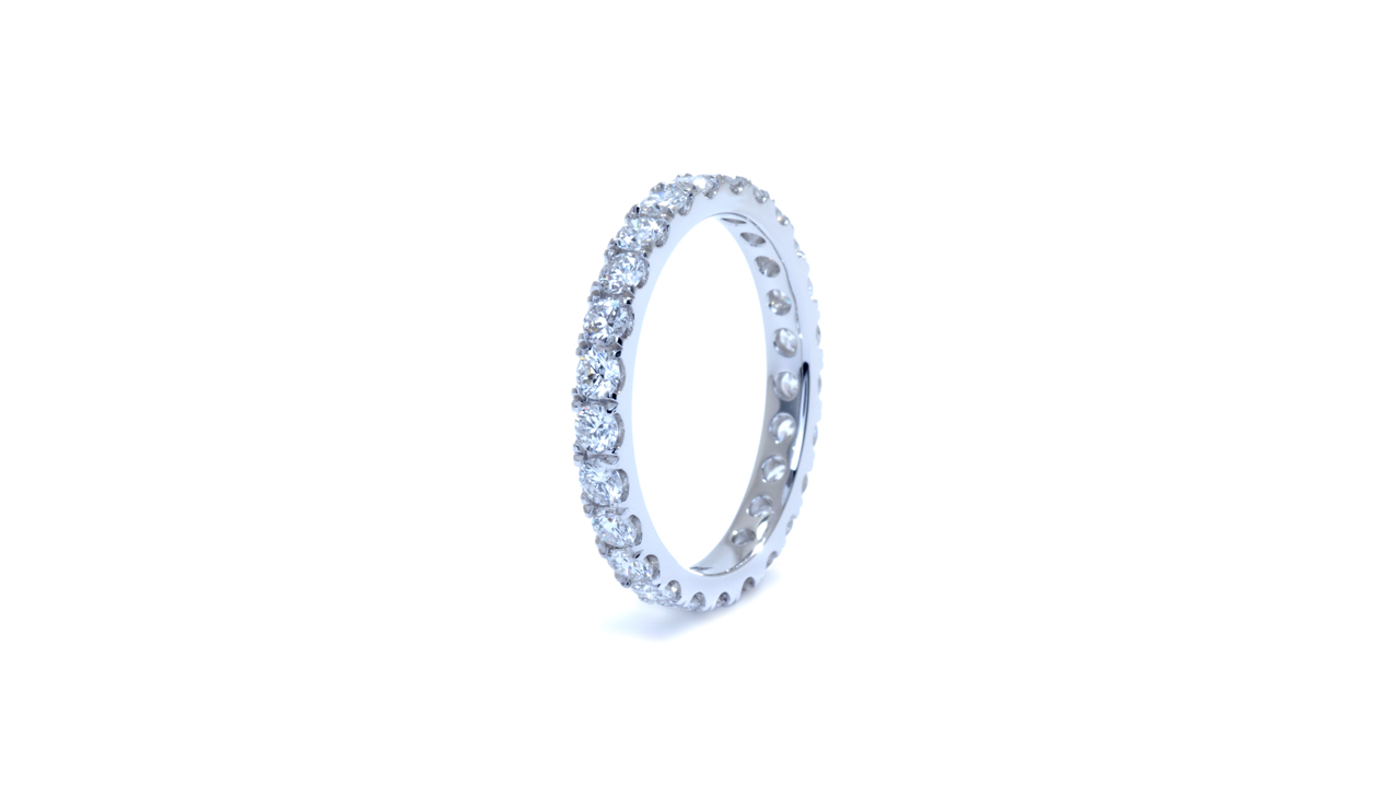 ja8596 - Eternity Diamond Wedding Band 1.22 ct. tw. (in 18k white gold) at Ascot Diamonds