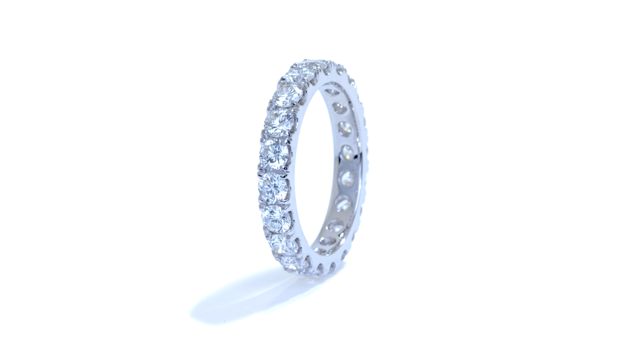 ja8600 - Eternity Diamond Wedding Band 2.10 ct. tw. (in 18k white gold) at Ascot Diamonds