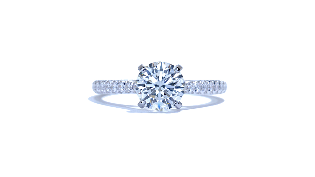 ja8928_d5540 - Classic Engagement Ring Style in 18k White Gold at Ascot Diamonds