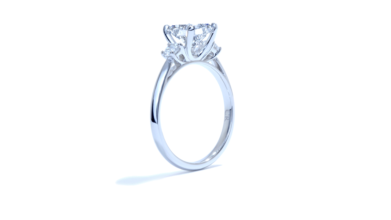 ja8935_lgd1744 - Classic Three Stone Diamond Engagement Ring at Ascot Diamonds