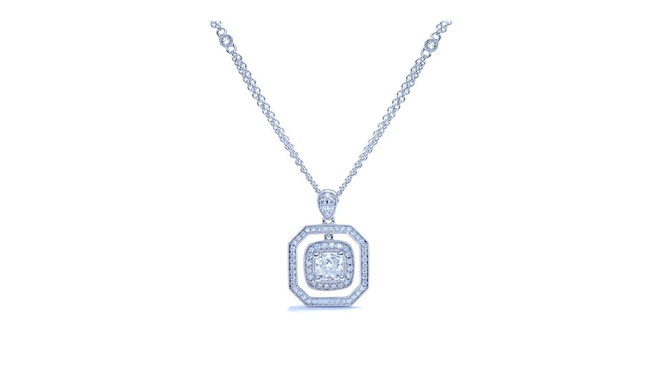 ja9069 - Custom Diamond Pendant at Ascot Diamonds