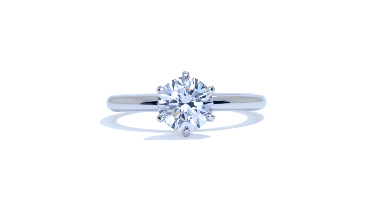 ja9071_d5602 - Six Prong Solitaire Diamond Engagement Ring in 18k White Gold at Ascot Diamonds