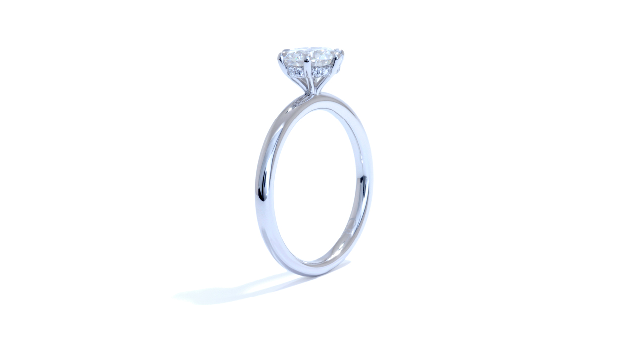 ja9071_d5602 - Six Prong Solitaire Diamond Engagement Ring in 18k White Gold at Ascot Diamonds