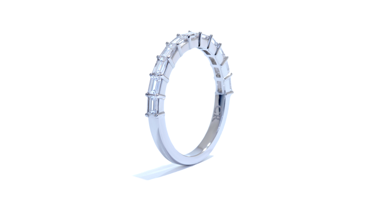 ja9131 - Baguette Diamond Wedding Ring at Ascot Diamonds