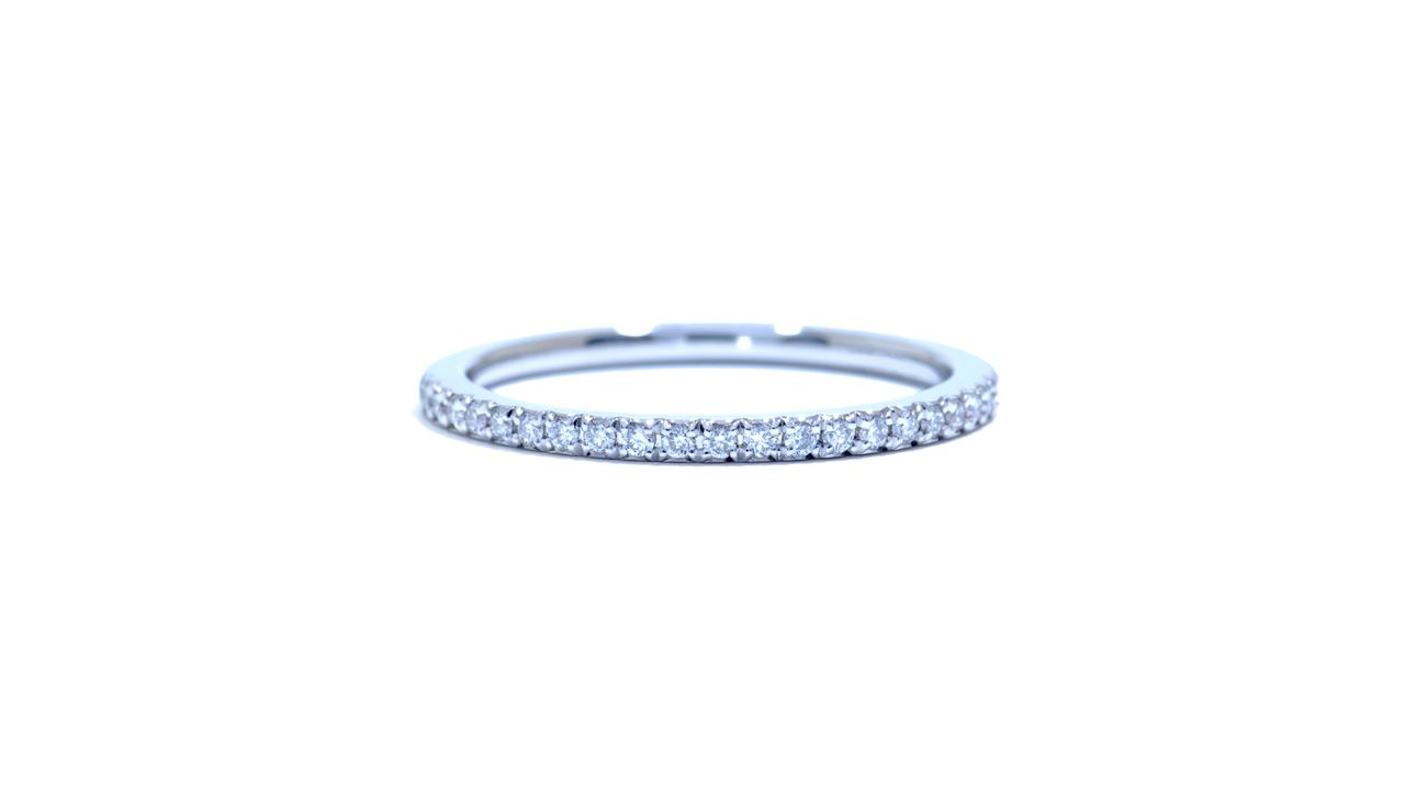 ja9200 - French-Set Diamond Wedding Band 0.16 ct. tw. (in 18k white gold) at Ascot Diamonds