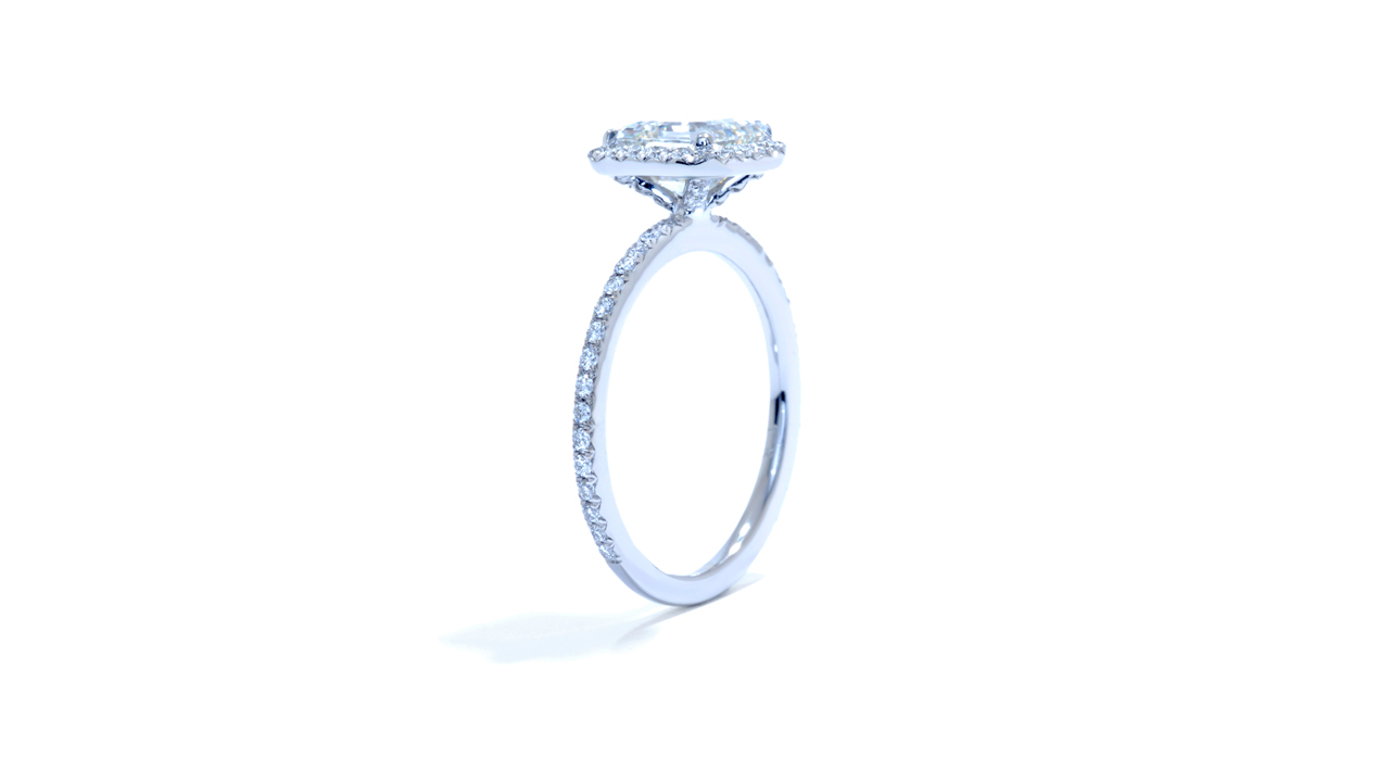 ja9689_d6288 - 2 ct Asscher Cut Diamond Ring - Halo Style at Ascot Diamonds