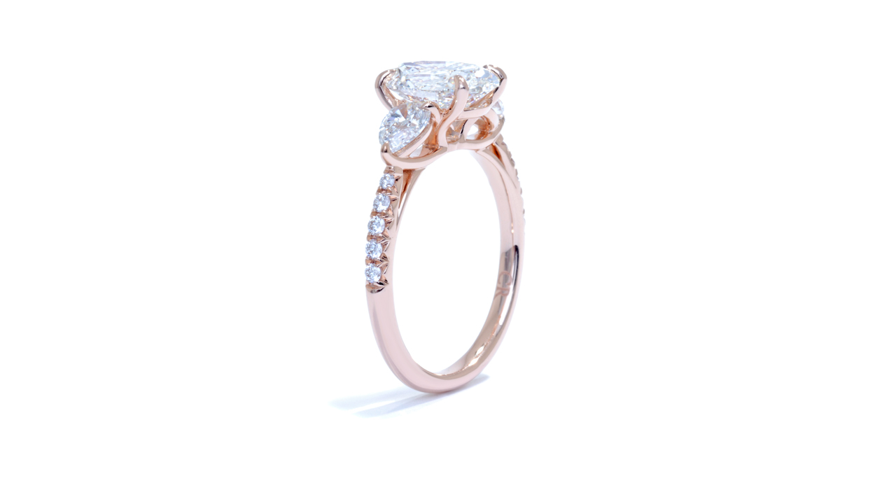 ja9731_d5721 - Three Stone Oval Diamond Engagement Ring at Ascot Diamonds