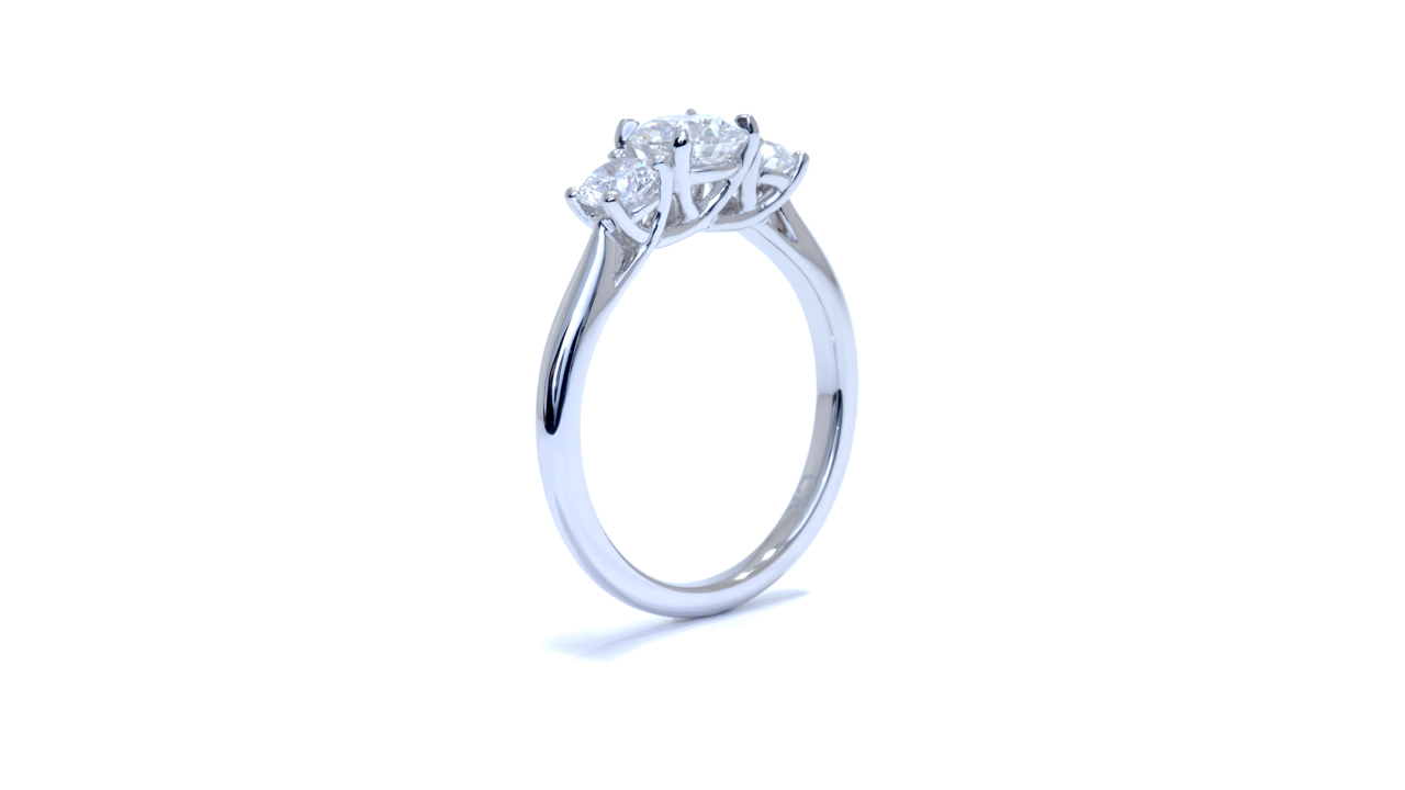 ja9796_d5454 - Platinum Three Stone Ring at Ascot Diamonds