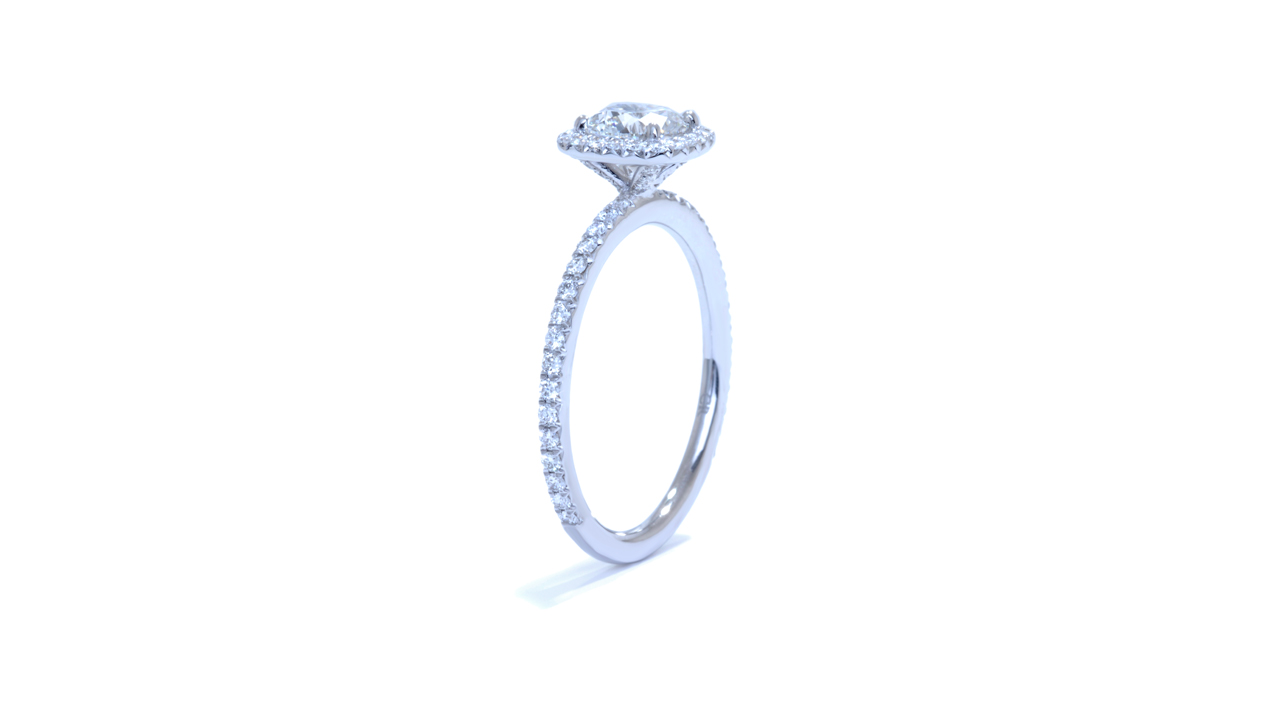 jb1058_d5536 - 1 ct Round Diamond Halo Engagement Ring at Ascot Diamonds