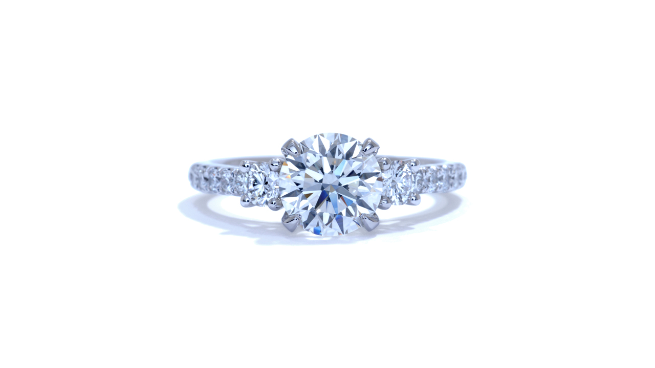 jb1145_lgd1482 - 1.7 ct Lab Round Diamond Engagement Ring at Ascot Diamonds