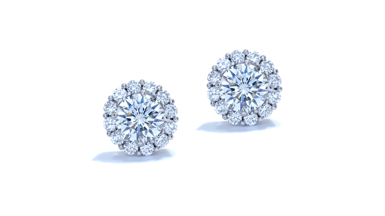 jb1419 - 2ct. tw. Diamond Earrings at Ascot Diamonds