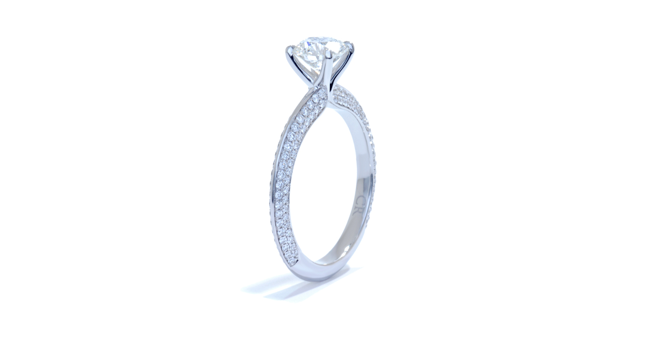 jb1528_d5435 - Pavé Style Engagement Ring at Ascot Diamonds